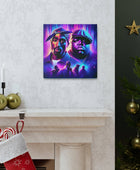 Hip-Hop Legends: The Luminaries Canvas Canvas Printify   