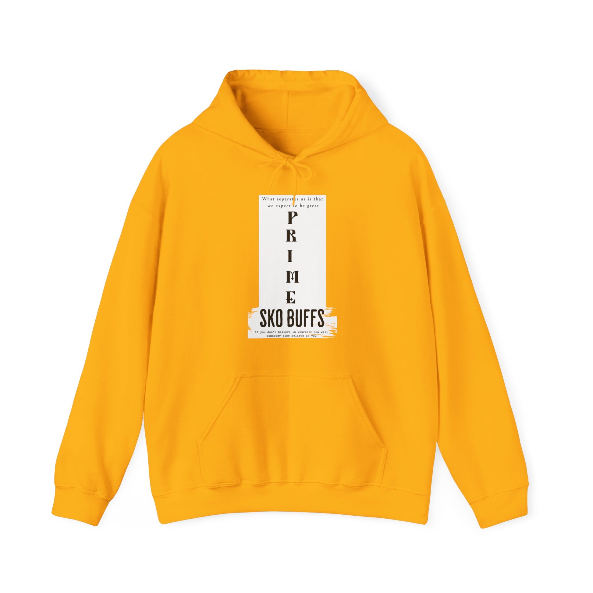 Legacy Prime Hoodie Unisex Pullover in S gold, a must-have for everyday fashion