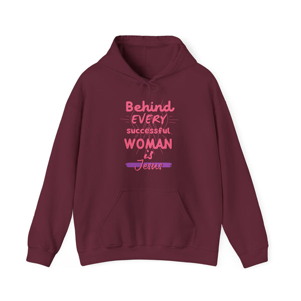 Successful Woman Unisex Hoodie in S Sport grey, crafted for comfort and S style