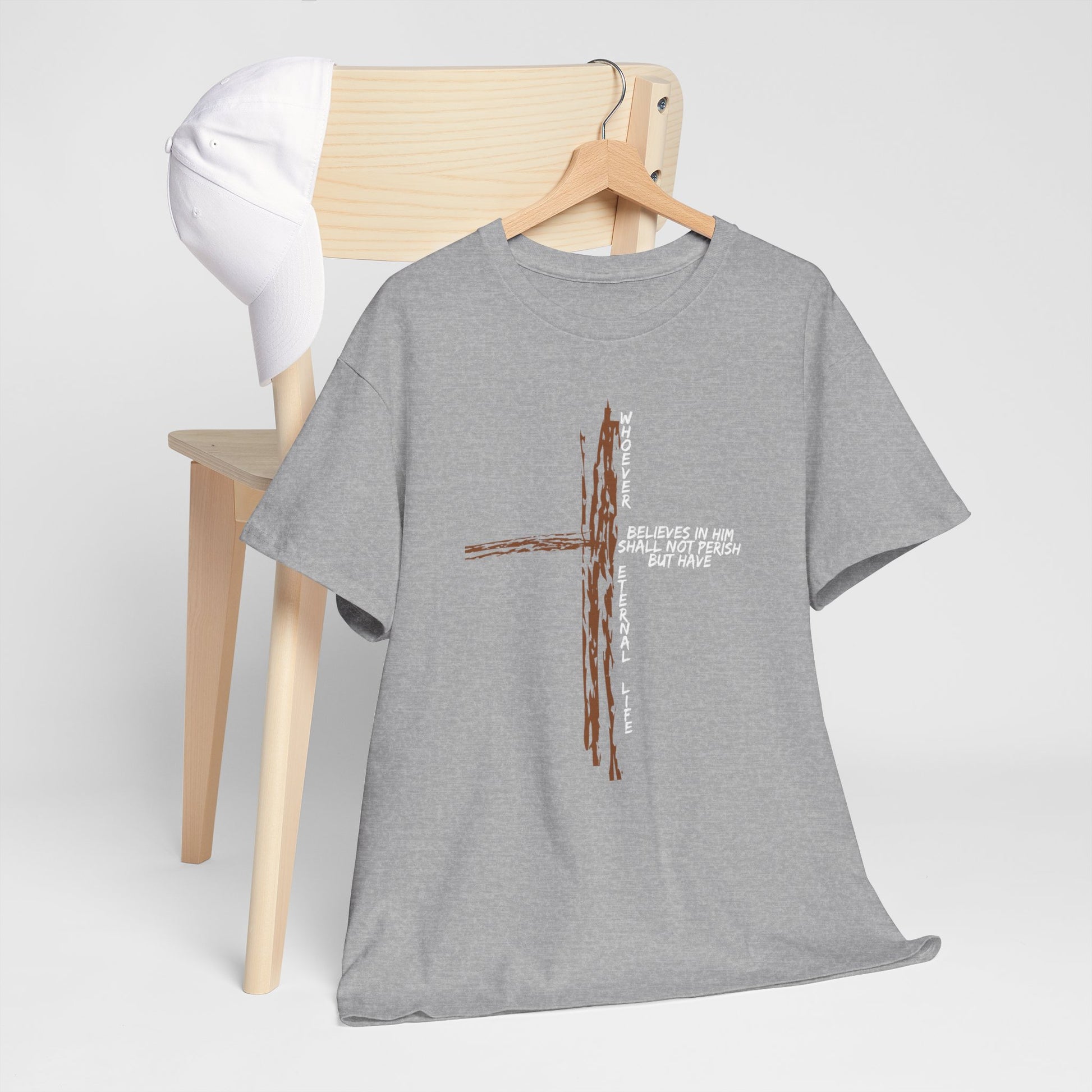 Faith and Strength Inspirational Tee in L black, perfect for S staying on-trend in any S season