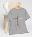 Faith and Strength Inspirational Tee in L black, perfect for S staying on-trend in any S season