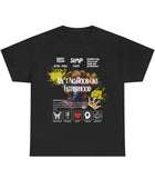 Fatherhood Unisex Heavy Cotton Tee in S black, a versatile piece for casual wear