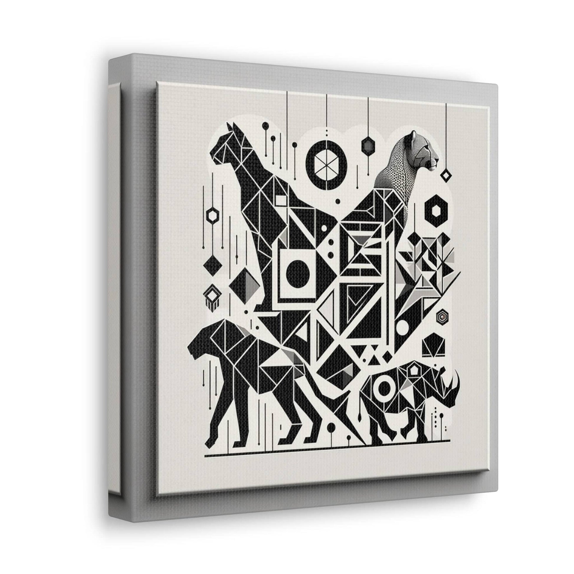 Monochrome Menagerie Canvas Art Canvas Bigger Than Life   