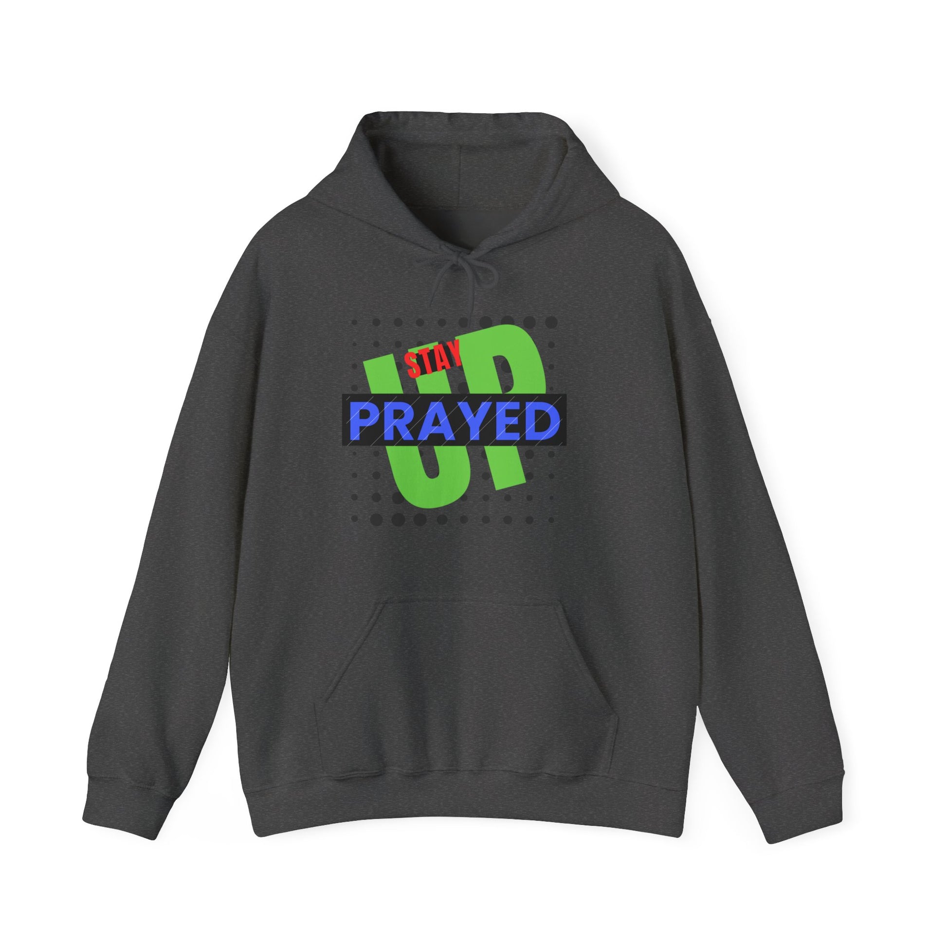 Stay Prayed Up Unisex Hoodie in S Sport grey, a must-have for everyday fashion