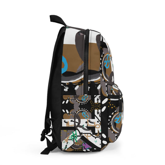 "John Jones' Canvas Bag Backpacks: Urban, Streetwear, Gym, Fashion, Performance and Sports"-Backpack Bags Bigger Than Life   