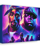 Hip-Hop Legends: The Luminaries Canvas Canvas Printify   