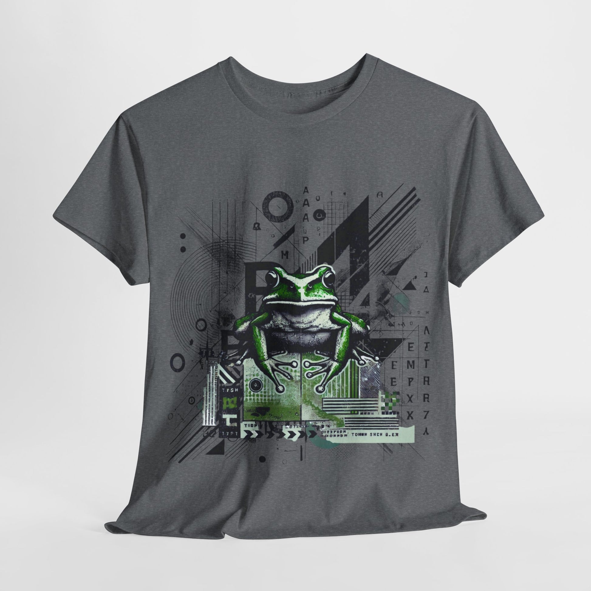 Futuristic Frog Unisex Heavy Cotton Tee