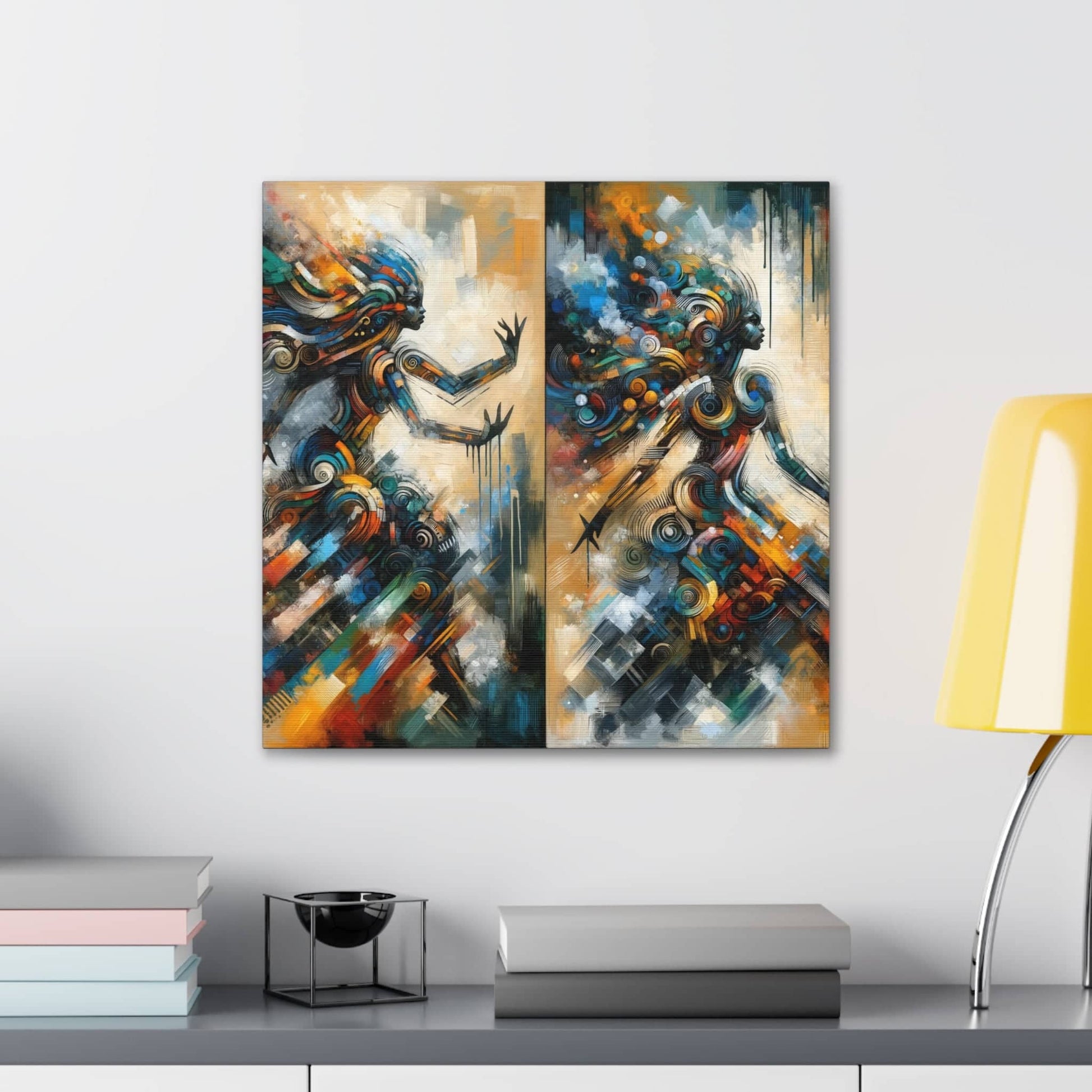 Whirlwind of Emotion Canvas Art Canvas Bigger Than Life   