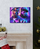 Hip-Hop Legends: The Luminaries Canvas Canvas Printify   