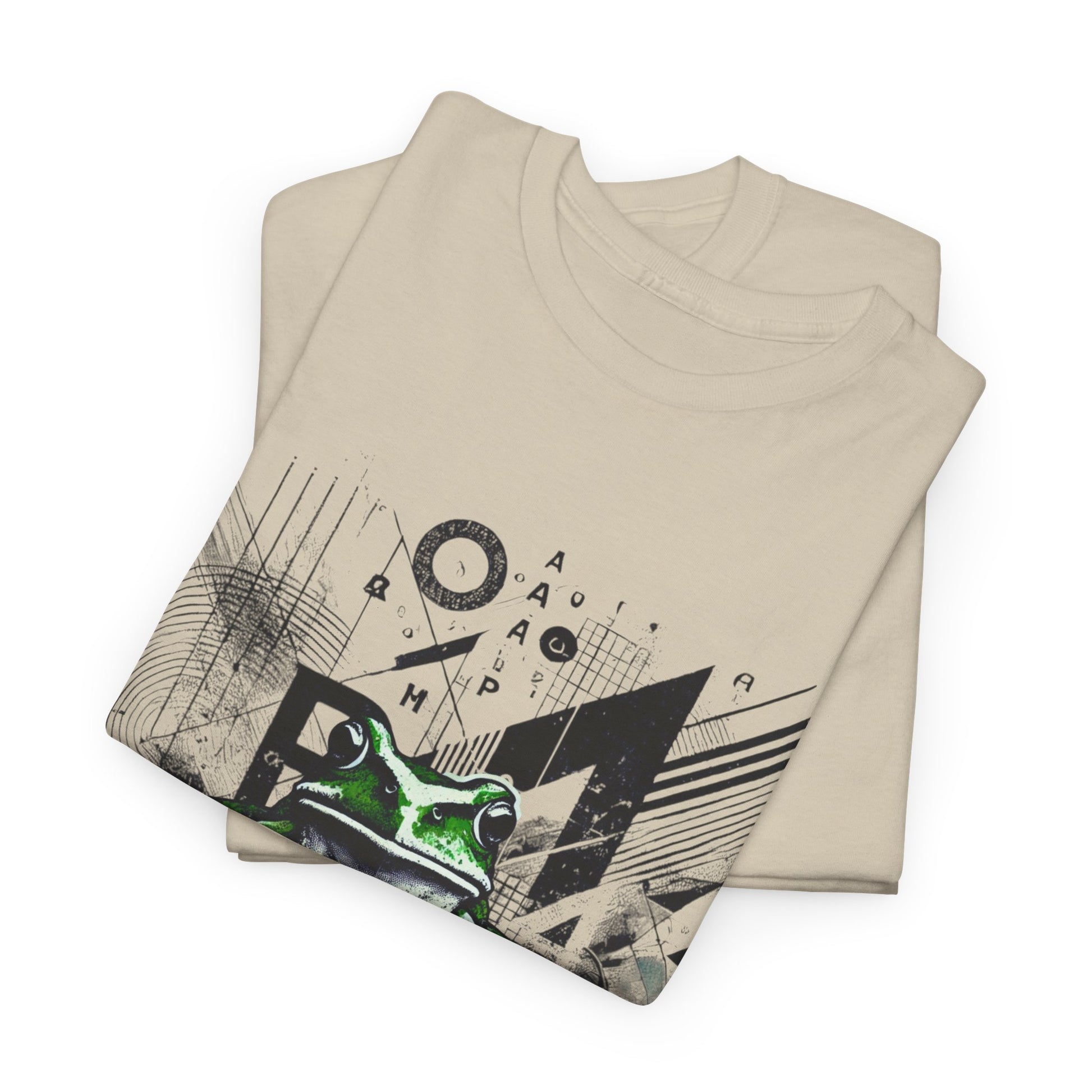 Futuristic Frog Unisex Heavy Cotton Tee