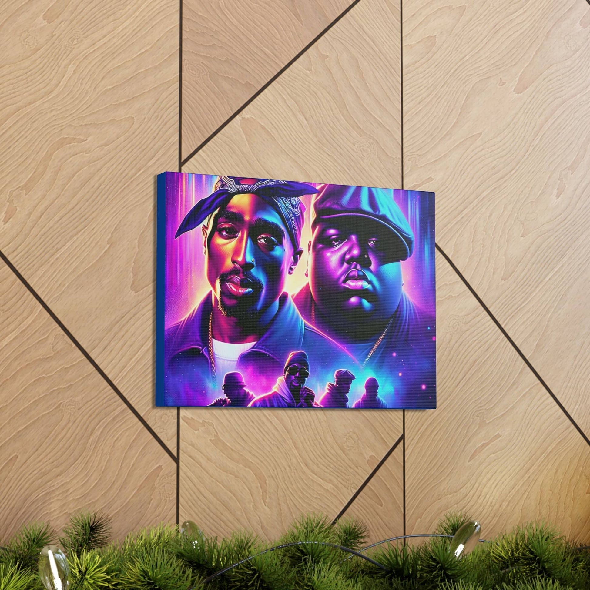 Hip-Hop Legends: The Luminaries Canvas Canvas Printify   