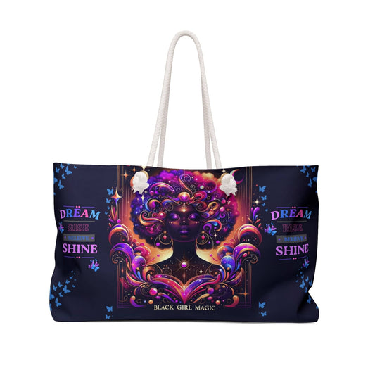 Dream, Rise, Believe, Shine Tote Bags Bigger Than Life   