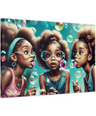 Bubble Dreams Canvas Art – A Playful Journey of Wonder and Joy