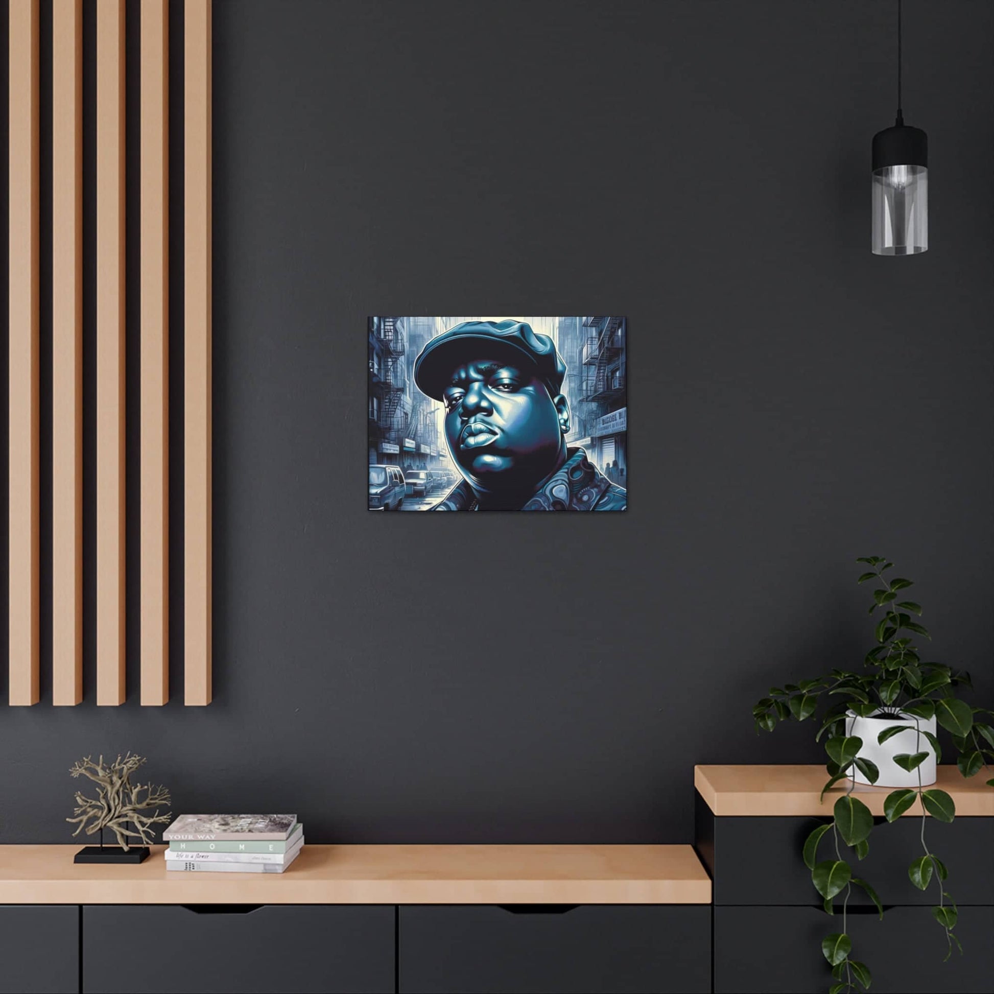 Brooklyn's Finest: The Notorious Canvas Canvas Printify 24″ x 18″ 1.25" 