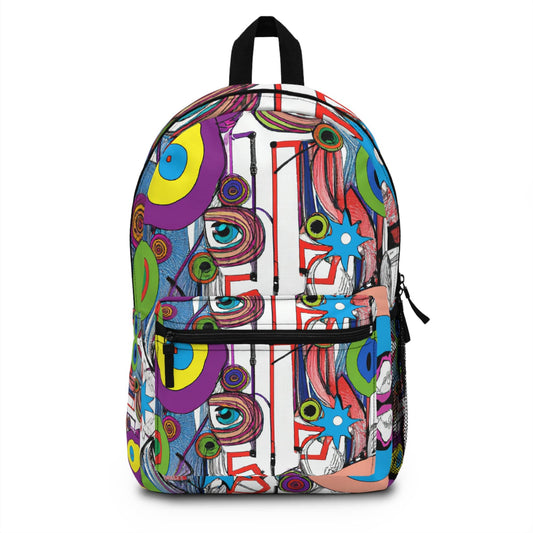 Mika Vaselsina, Backpack Designer - Unique Canvas Gym Bags-Backpack Bags Bigger Than Life   