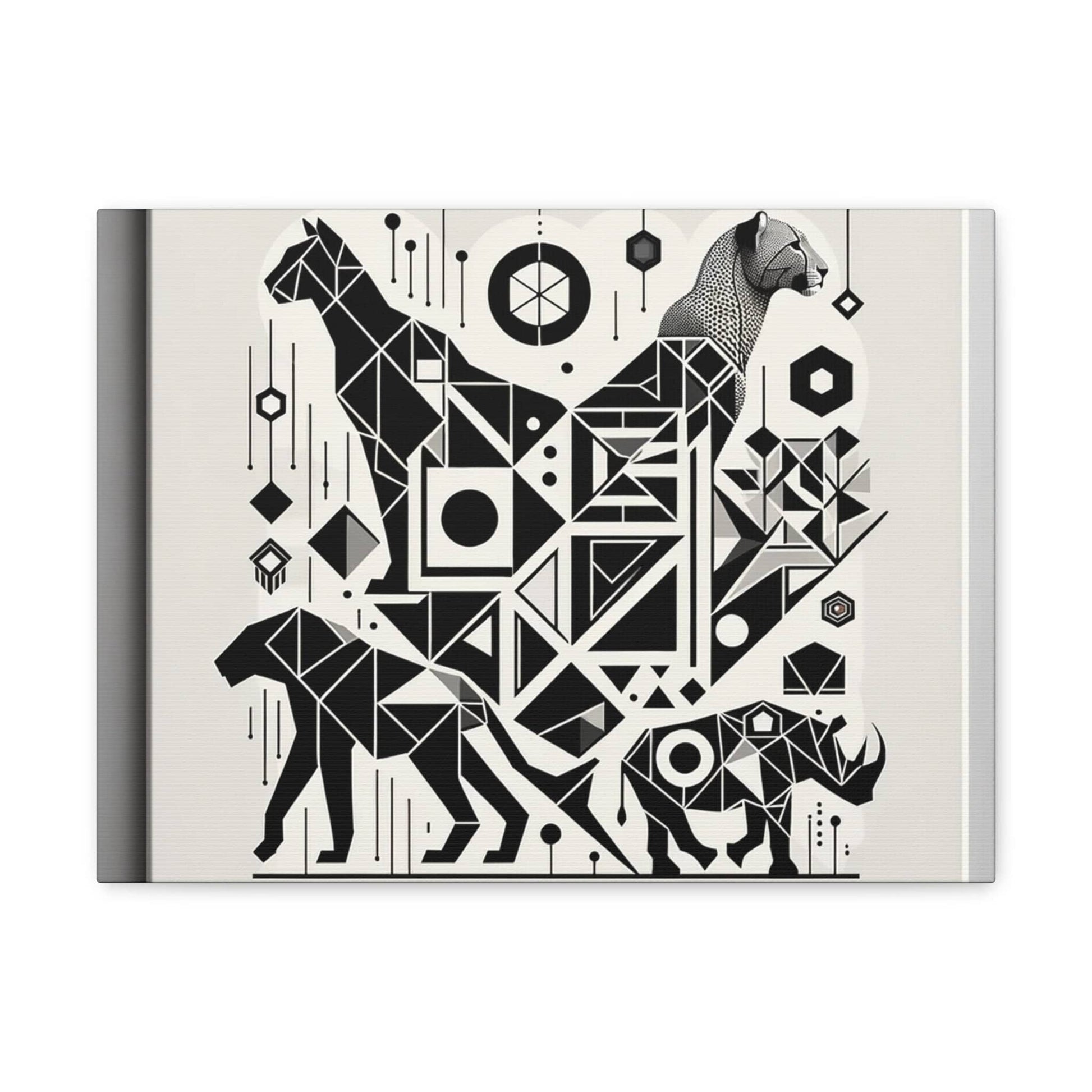 Monochrome Menagerie Canvas Art Canvas Bigger Than Life   