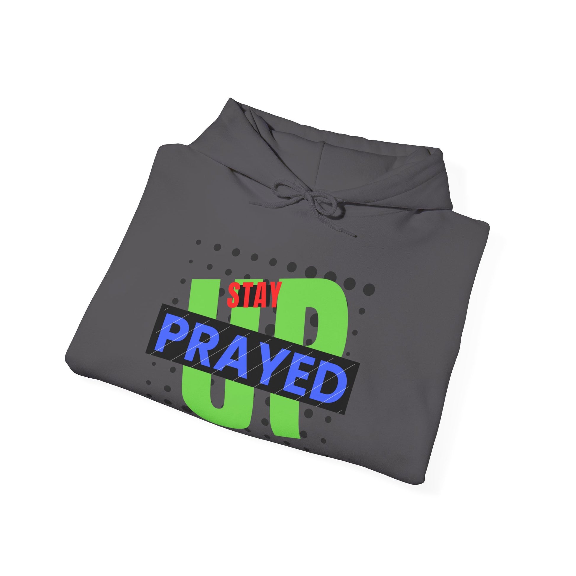 Stay Prayed Up Unisex Hoodie in L white, perfect for S staying on-trend in any S season