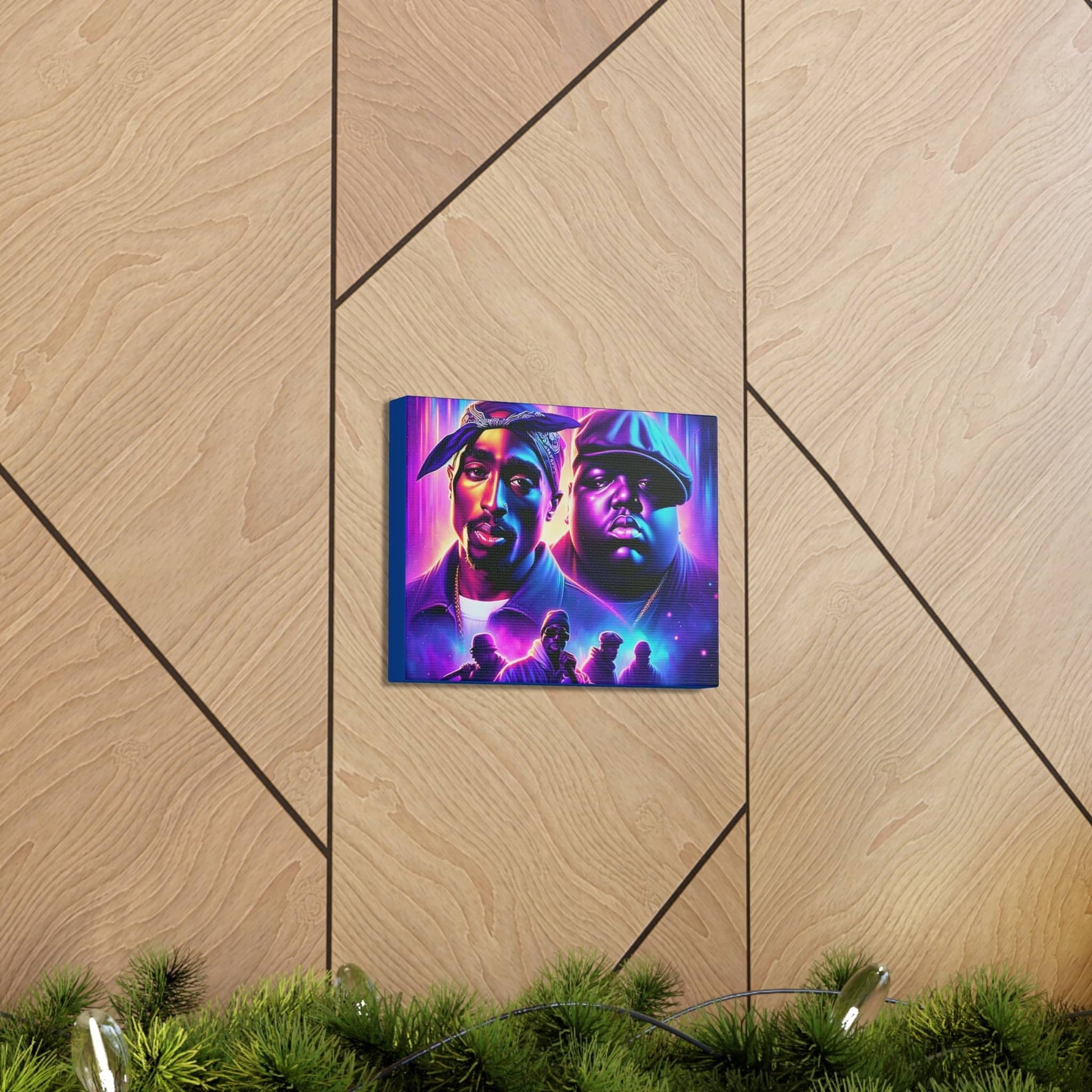 Hip-Hop Legends: The Luminaries Canvas Canvas Printify   