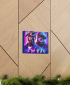 Hip-Hop Legends: The Luminaries Canvas Canvas Printify   