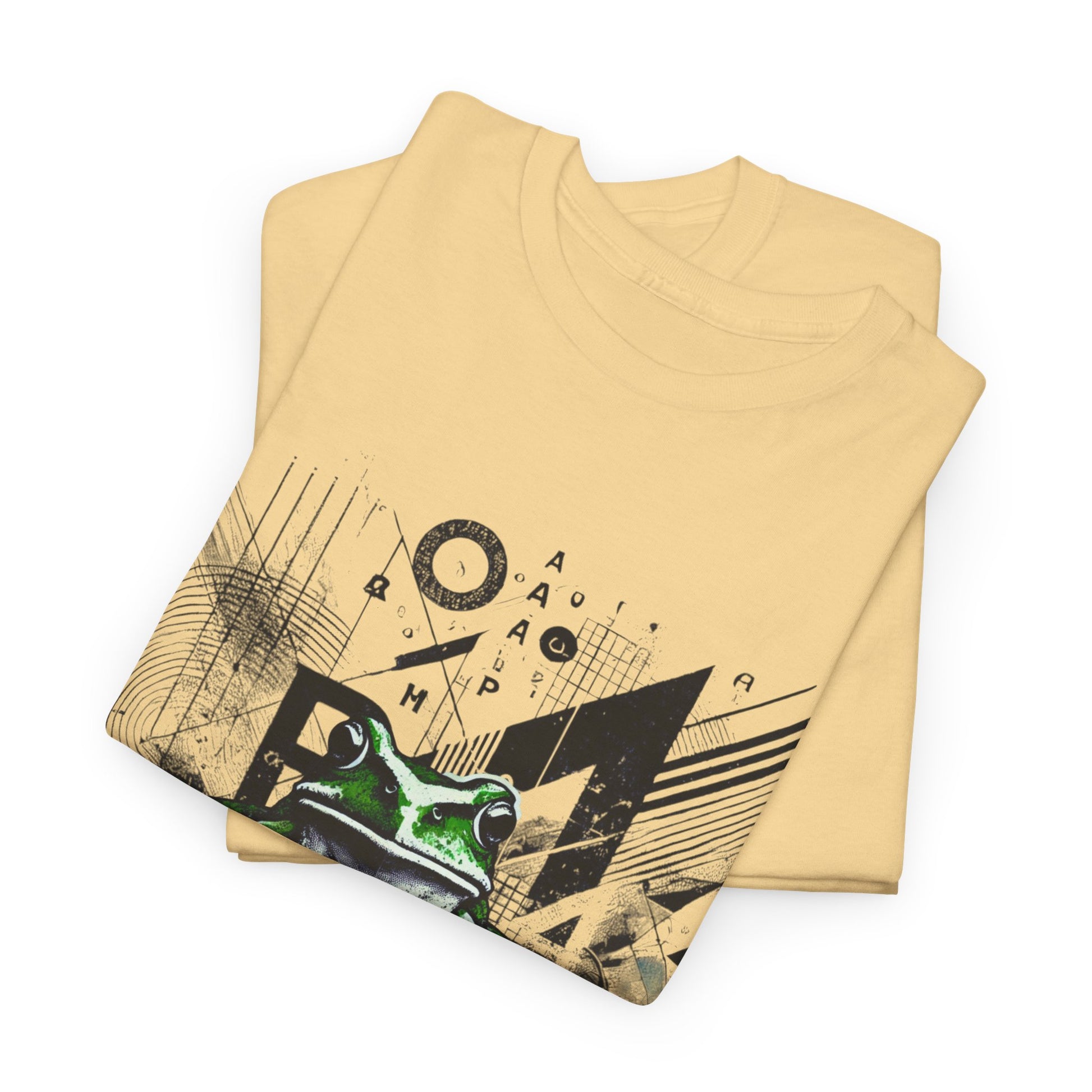 Futuristic Frog Unisex Heavy Cotton Tee