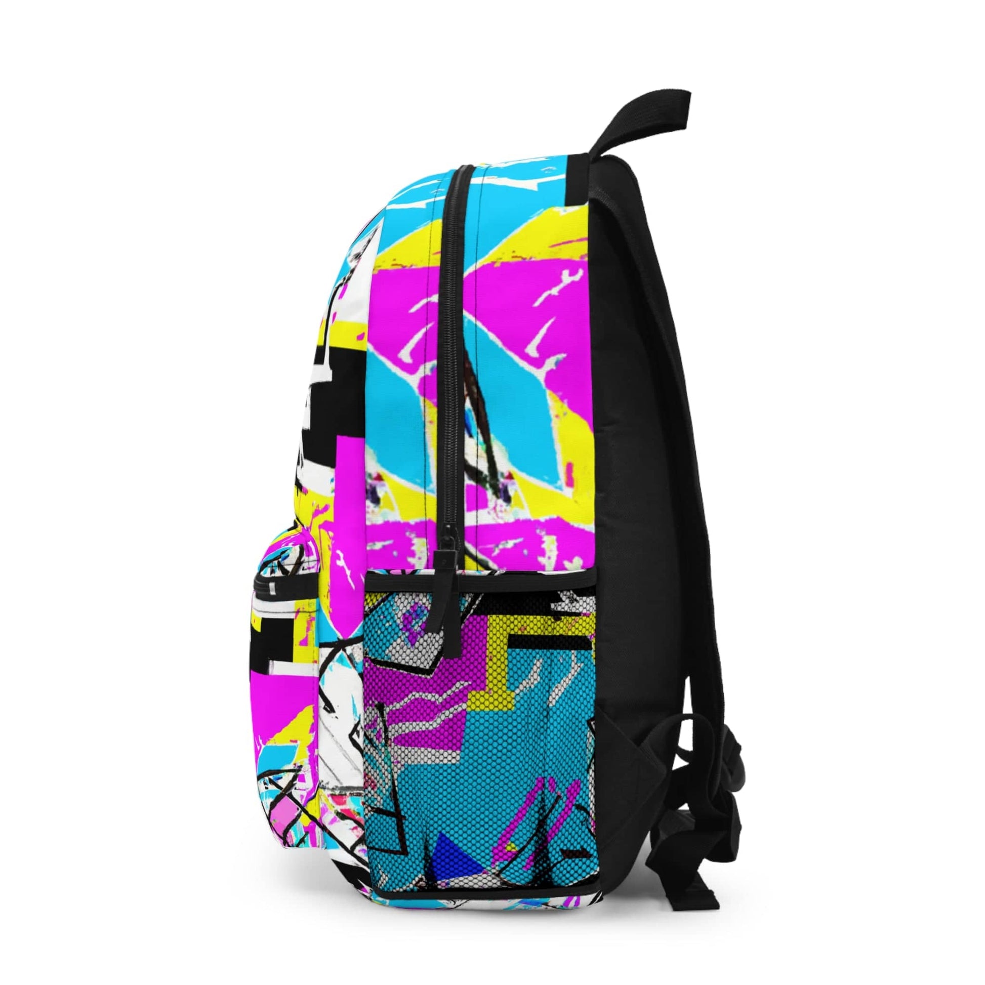 GraffitiScribe: The Edgy Canvas Graffiti Bookbag for School, Travel, Urban Art Lovers, and Trendsetters Bags Bigger Than Life   