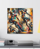 Athletic Motion Canvas Art Canvas Bigger Than Life   