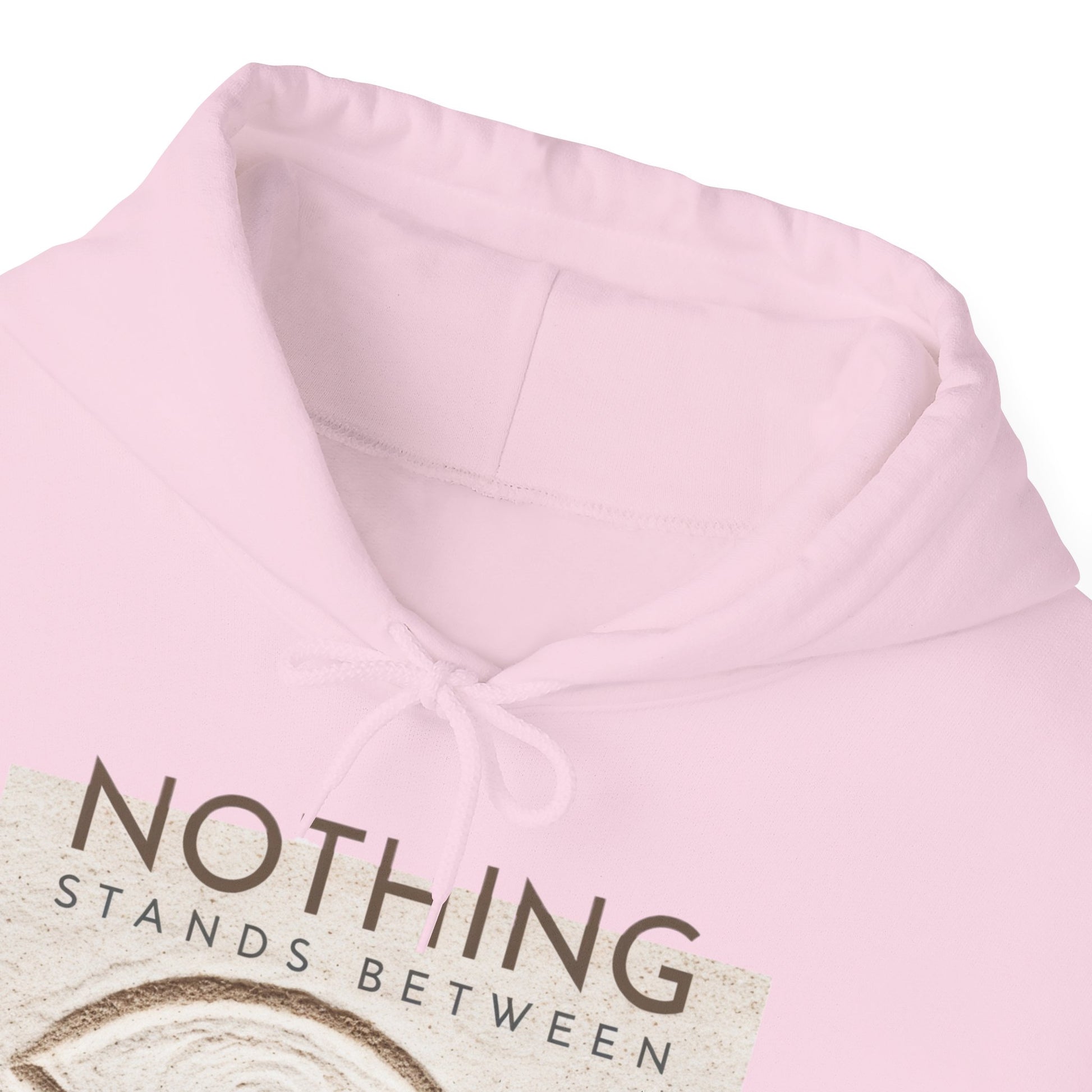 SoulSync A Soul Connection Unisex Hoodie in L Light pink, a must-have for everyday fashion