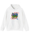 80s Baby Retro Unisex Hoodie in S white, crafted for comfort and S style