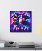 Hip-Hop Legends: The Luminaries Canvas Canvas Printify   