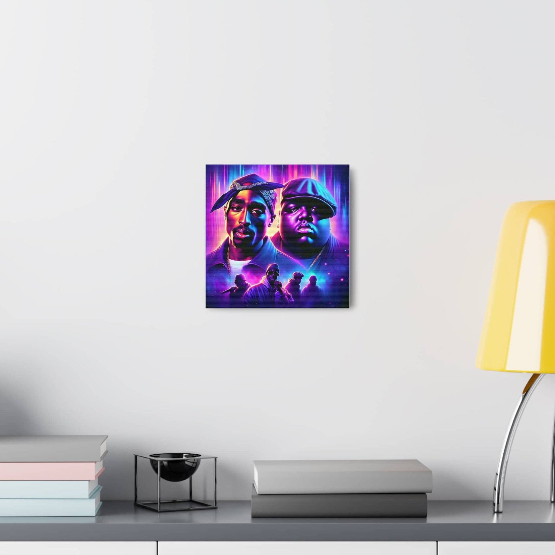 Hip-Hop Legends: The Luminaries Canvas Canvas Printify   