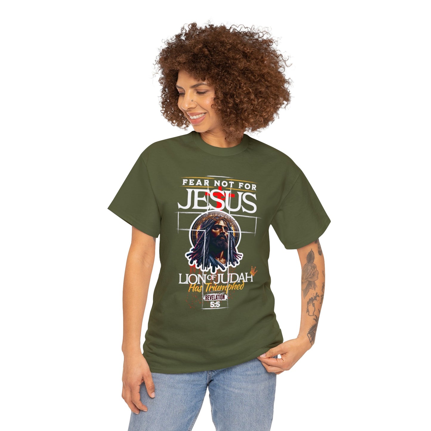 Triumph T-Shirt - Lion of Judah Edition Unisex Heavy Cotton Tee