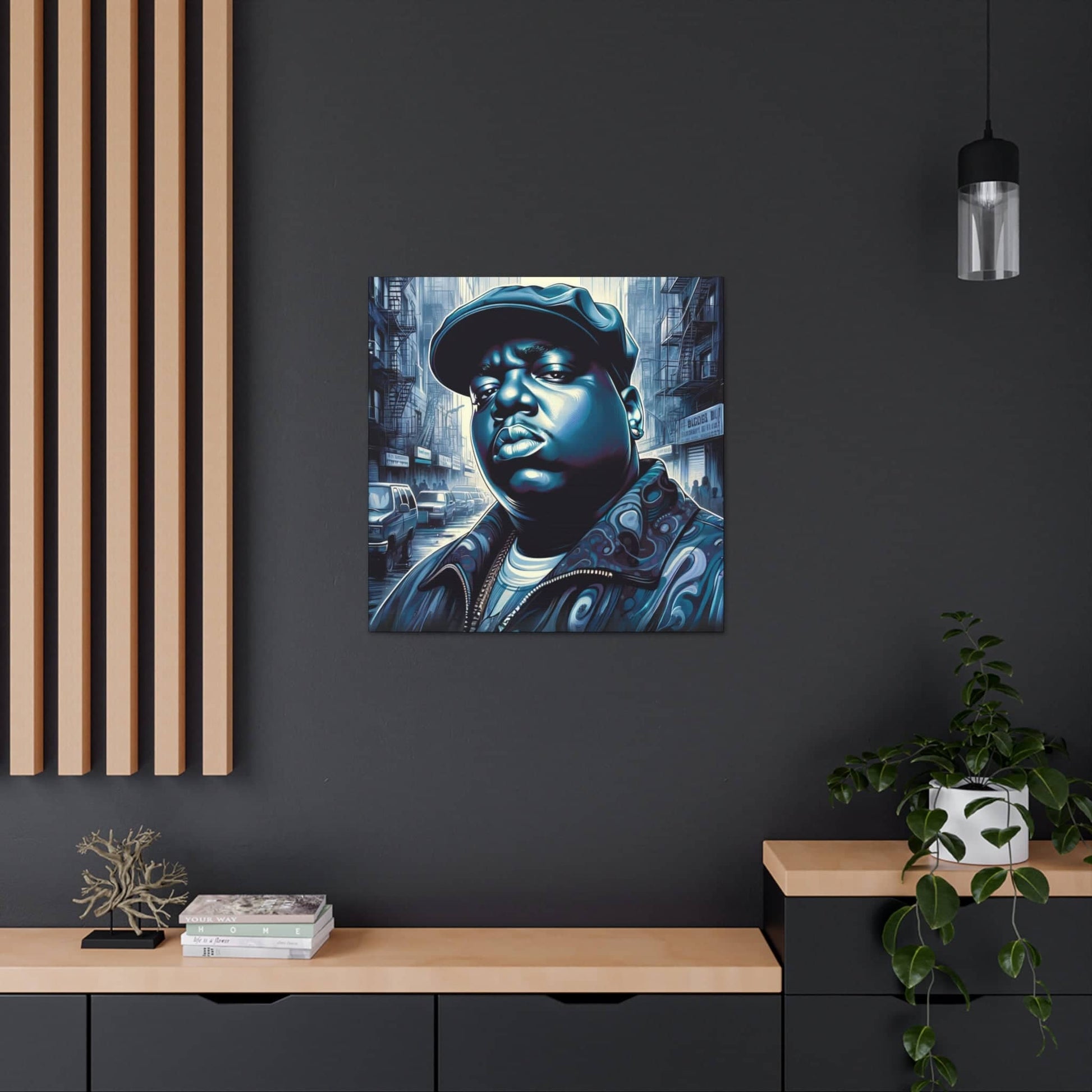 Brooklyn's Finest: The Notorious Canvas Canvas Printify 30″ x 30″ 1.25" 
