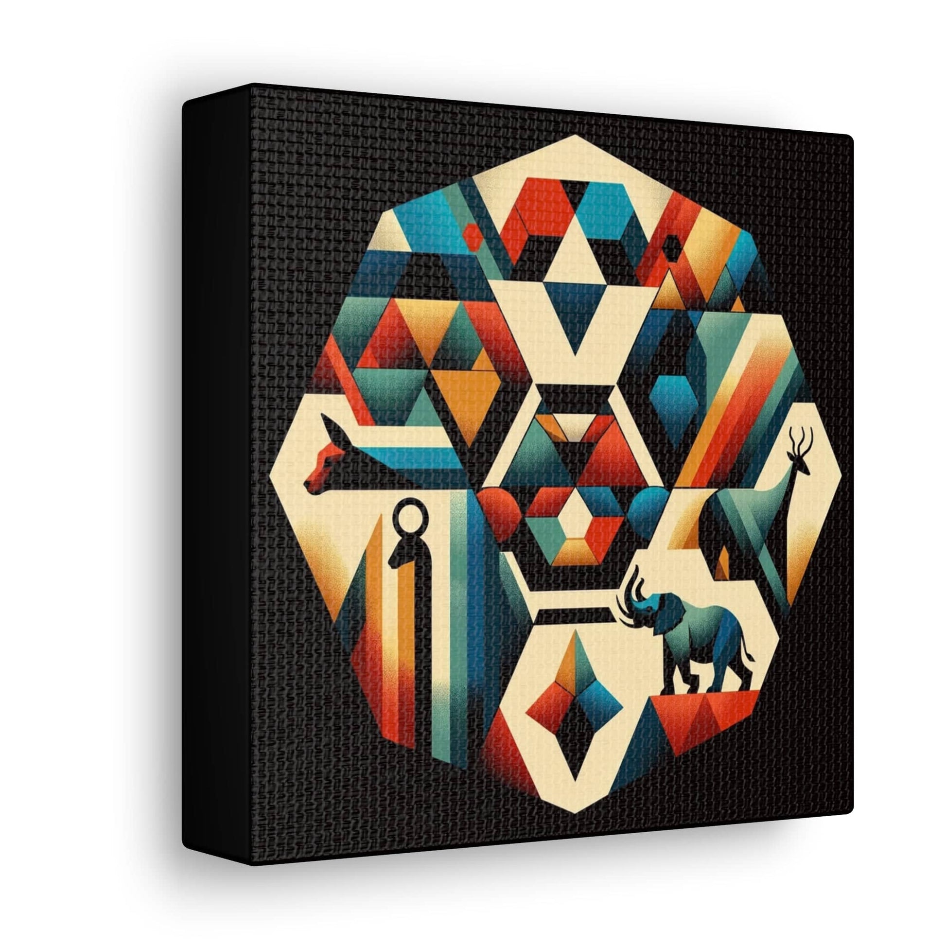 Geometric Wilderness Odyssey Canvas Canvas Bigger Than Life   