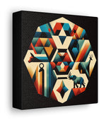 Geometric Wilderness Odyssey Canvas Canvas Bigger Than Life   