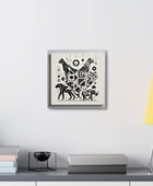 Monochrome Menagerie Canvas Art Canvas Bigger Than Life   