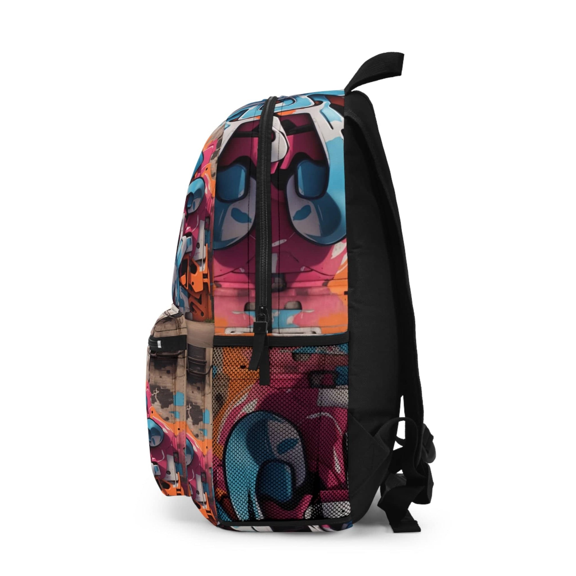 Urban Artistry' Graffiti Canvas Backpack Bags Bigger Than Life   