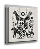 Monochrome Menagerie Canvas Art Canvas Bigger Than Life   