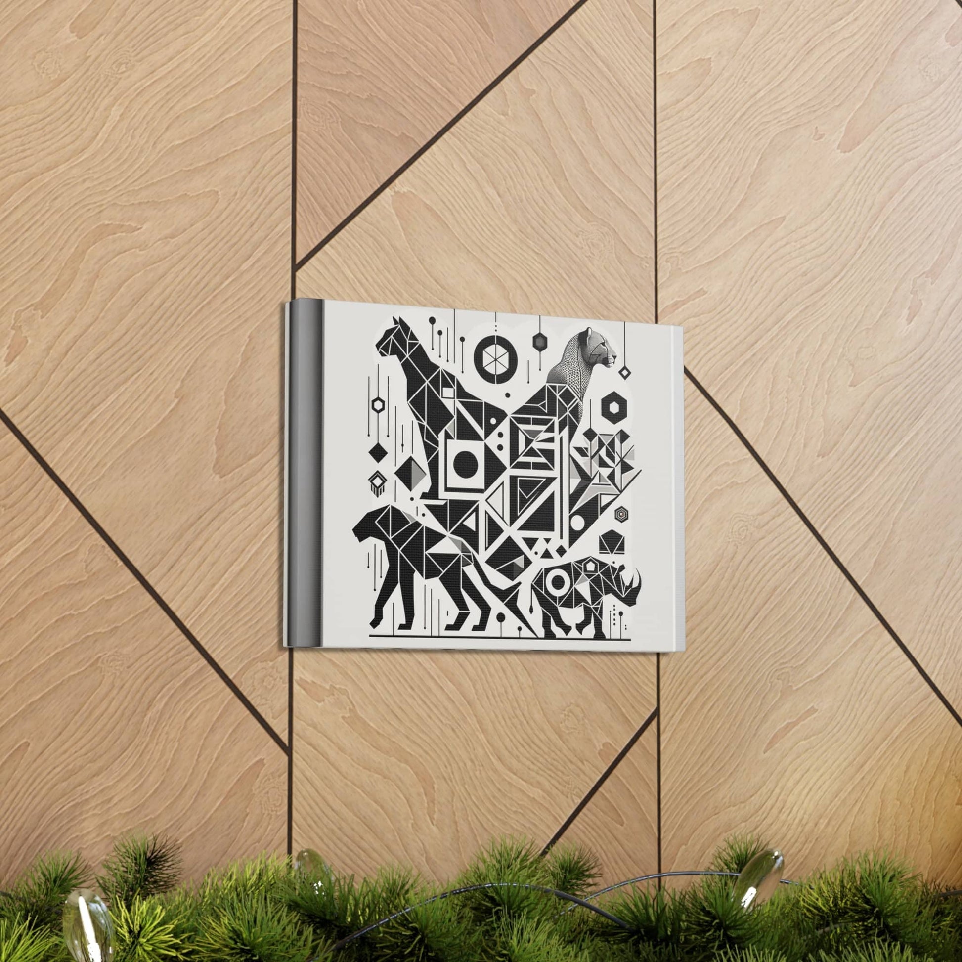 Monochrome Menagerie Canvas Art Canvas Bigger Than Life   