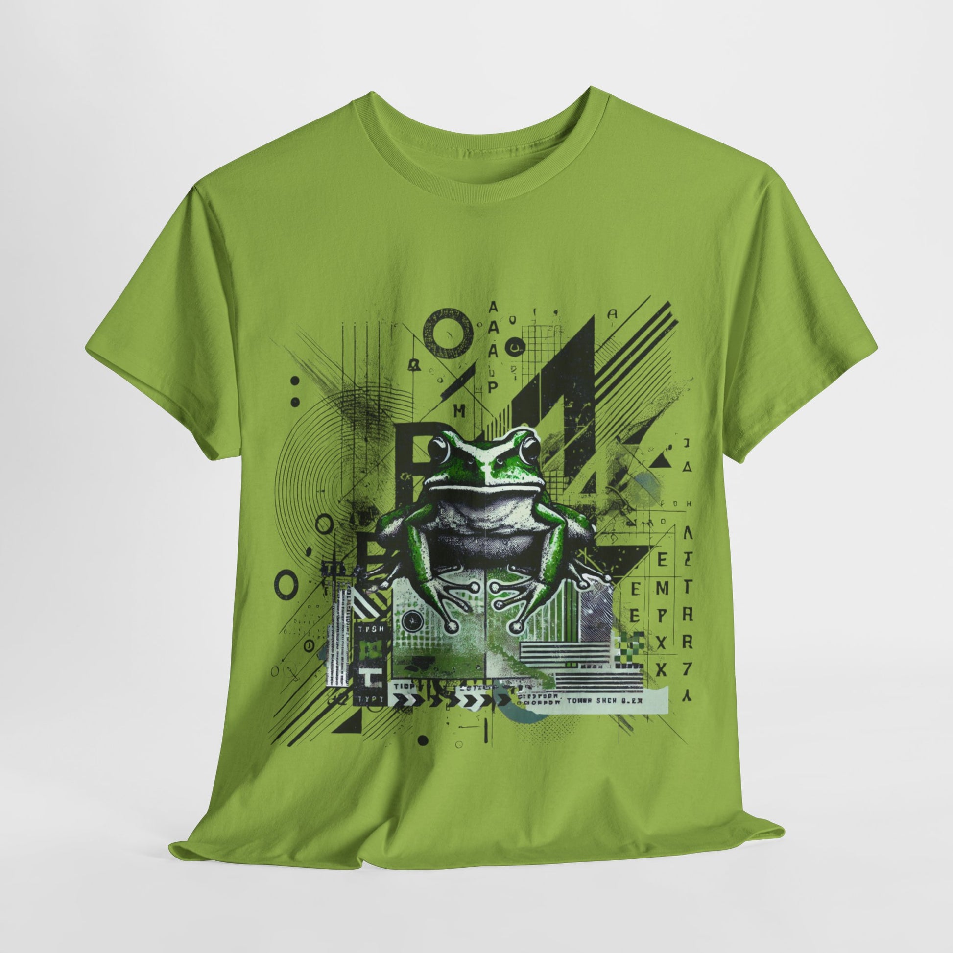 Futuristic Frog Unisex Heavy Cotton Tee