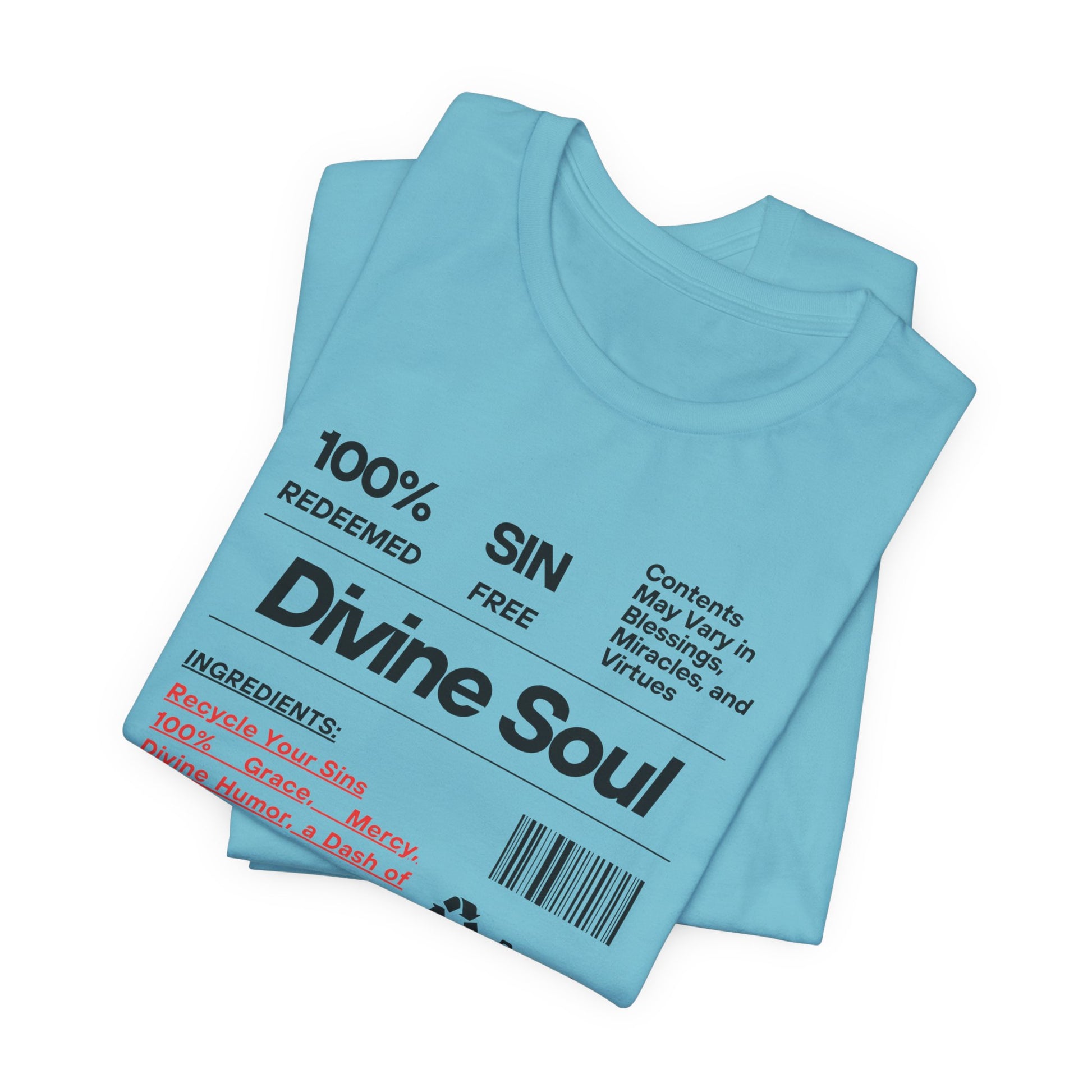 Divine Soul The Spiritual Essence Unisex Tee in L athletic heather, perfect for S staying on-trend in any S season