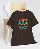 Silent Prince Unisex Heavy Cotton Tee in M dark chocolate, a versatile piece for casual wear