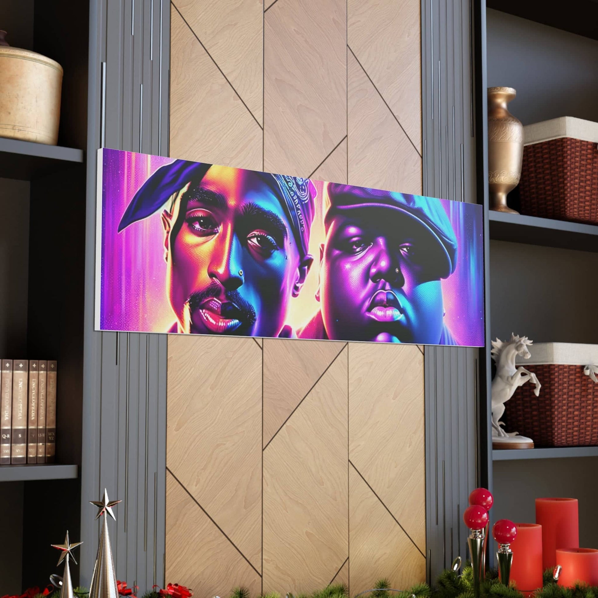 Hip-Hop Legends: The Luminaries Canvas Canvas Printify   