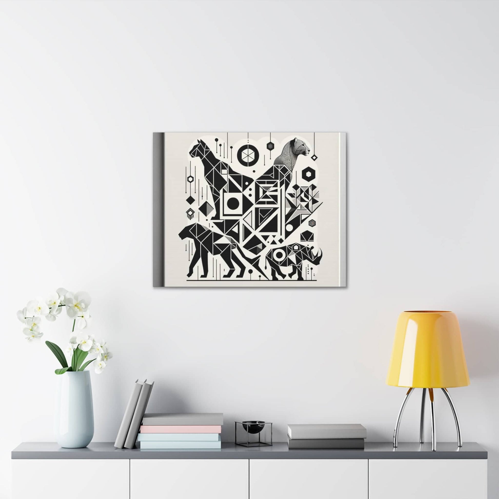 Monochrome Menagerie Canvas Art Canvas Bigger Than Life   