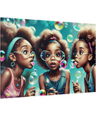 Bubble Dreams Canvas Art – A Playful Journey of Wonder and Joy