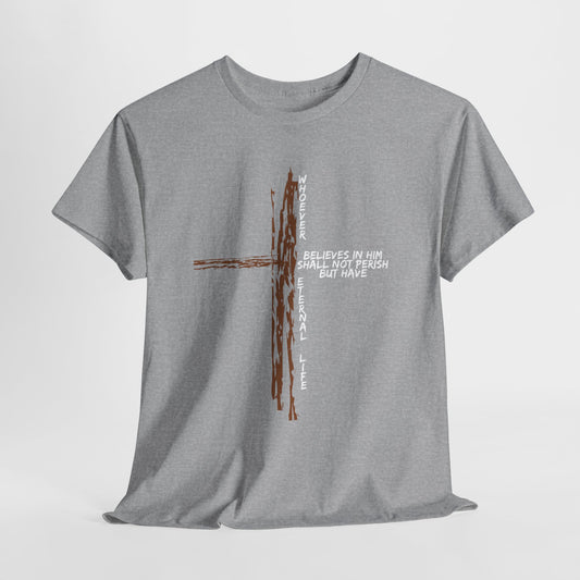 Distinctive Faith and Strength Inspirational Tee in Dark Chocolate, designed for those who stand out.