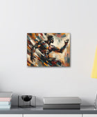 Celestial Rhythms Canvas Art: Cosmic Elegance Meets Modern Motion