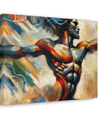 Whirlwind Warrior Canvas Art