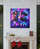 Hip-Hop Legends: The Luminaries Canvas Canvas Printify   