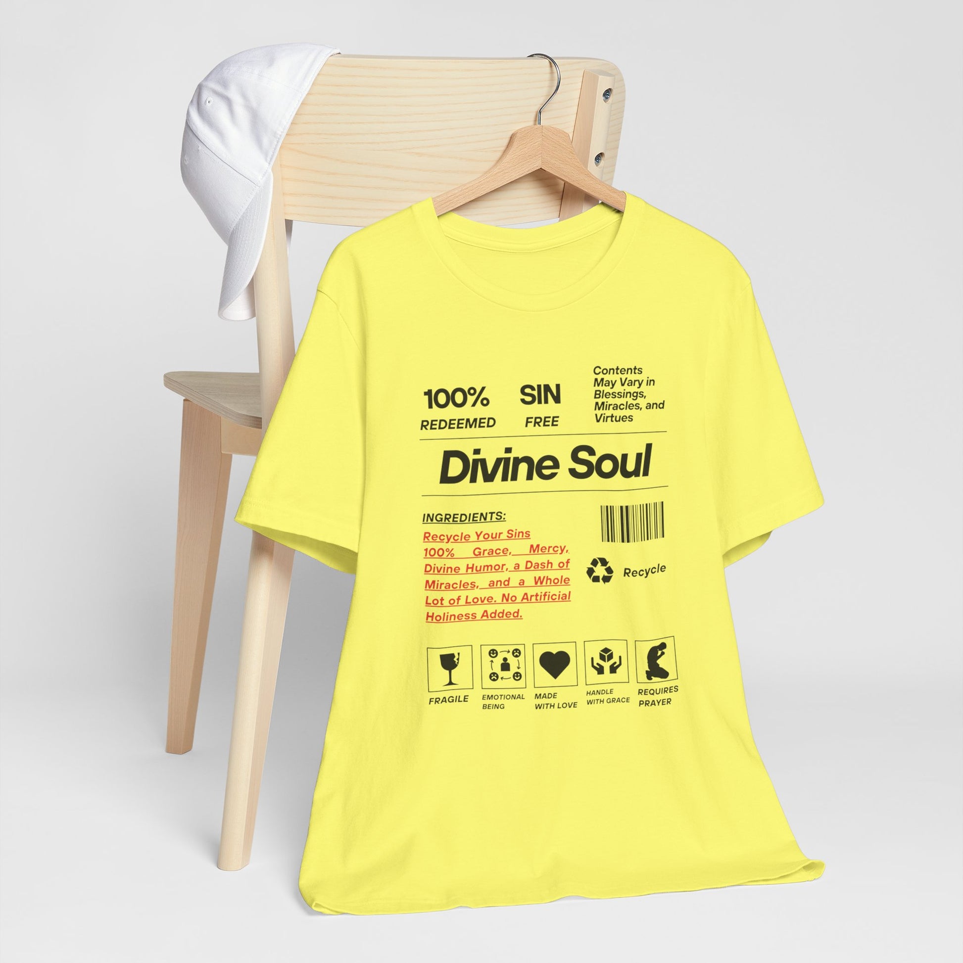 Divine Soul The Spiritual Essence Unisex Tee in L M maroon, perfect for S staying on-trend in any S season