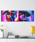 Hip-Hop Legends: The Luminaries Canvas Canvas Printify   